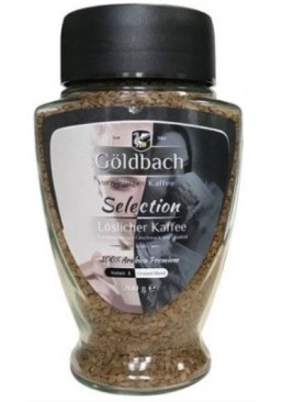 Кава розчинна Goldbach Selection в скляній банці, 200 г